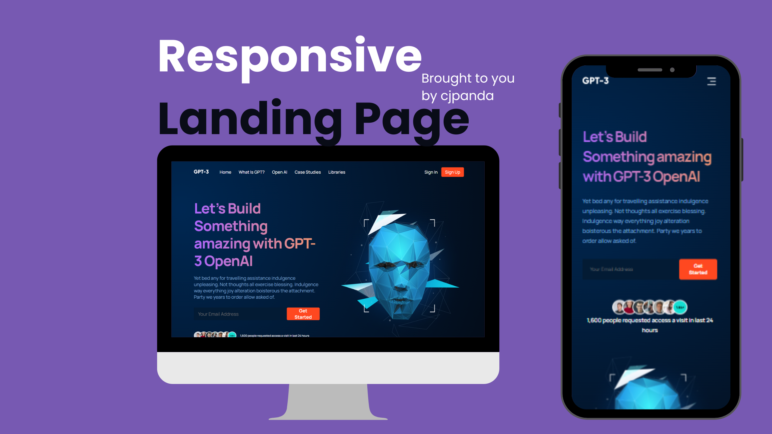 GPT3 Landing Page